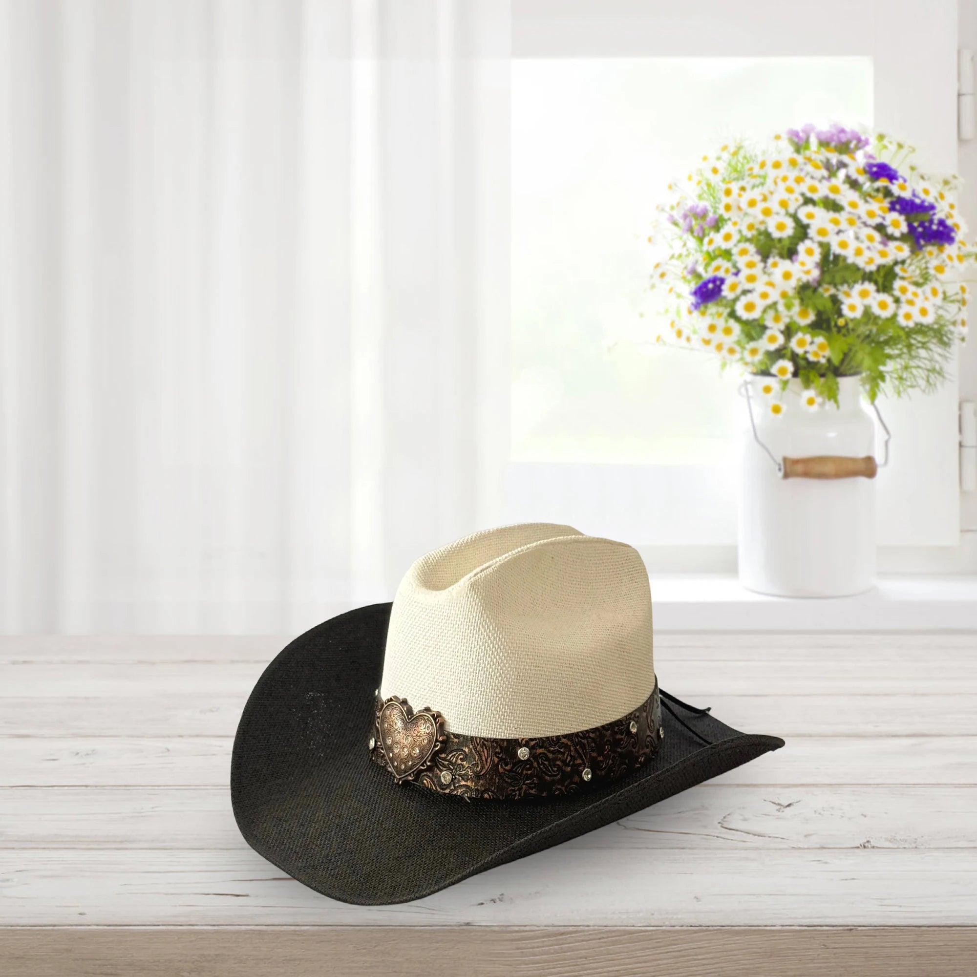 Star Denim Cowboy Hat